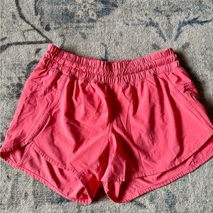 Lululemon Vibrant Pink Athletic Shorts